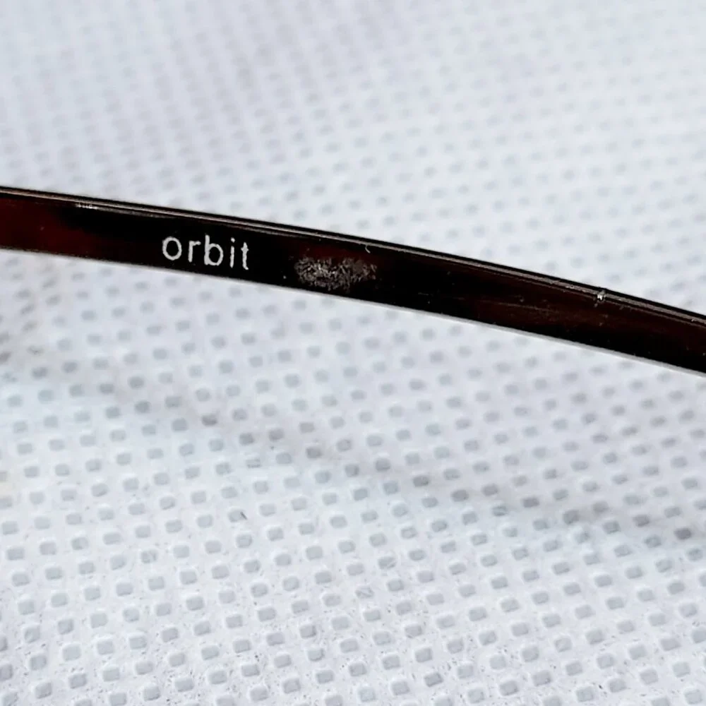 Orbit Rimless Sunglasses Classic Eye Protection UV Metal Gradient color lenses